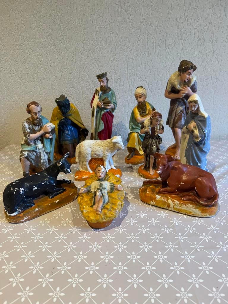 11 Kerstbeelden, Ophalen