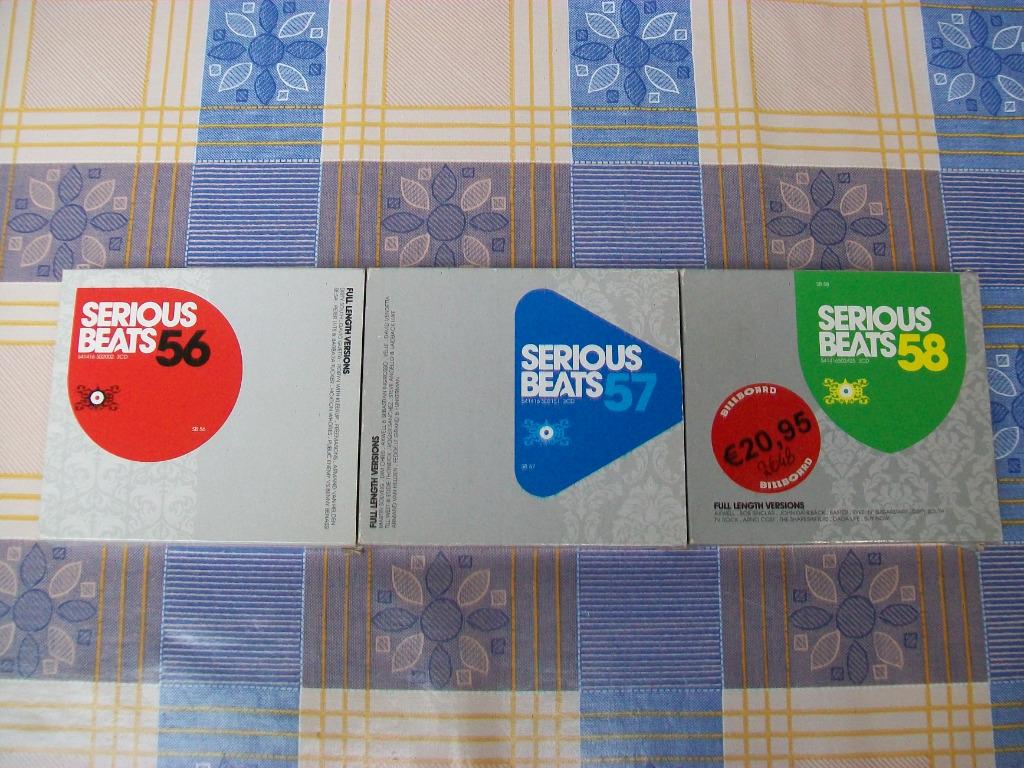 Serious Beats - 56 - 57 - 58 - Retro Techno House Dance, Enlèvement ou Envoi, Comme neuf