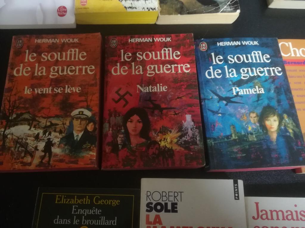HERMAN WOUK - Le souffle de la guerre - 3 tomes, Boeken, Ophalen of Verzenden, Zo goed als nieuw, Herman Wouk