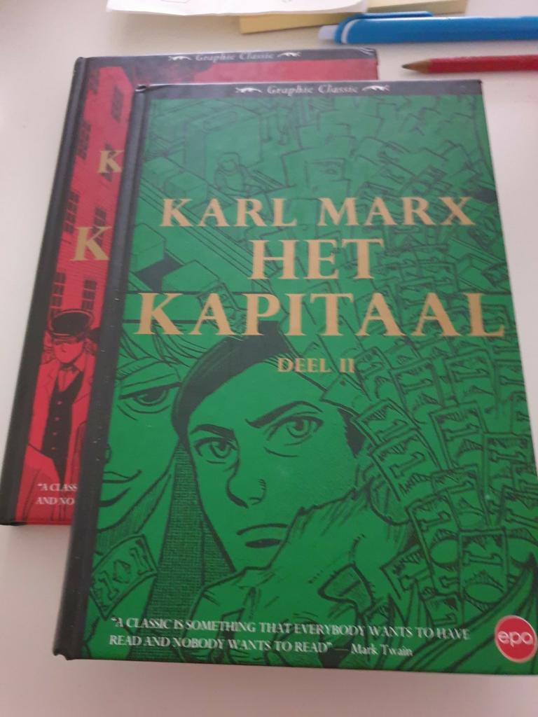 Karl Marx - HET KAPITAAL DEEL 2 Graphic Novel, Boeken, Ophalen of Verzenden, Zo goed als nieuw, Karl Marx