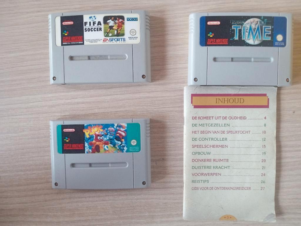 SNES games lotje, Ophalen of Verzenden