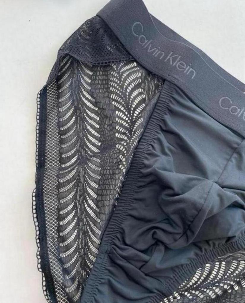Culotte de sport Calvin Klein Sculpt Lace, Envoi, Noir, Calvin Klein, Slip