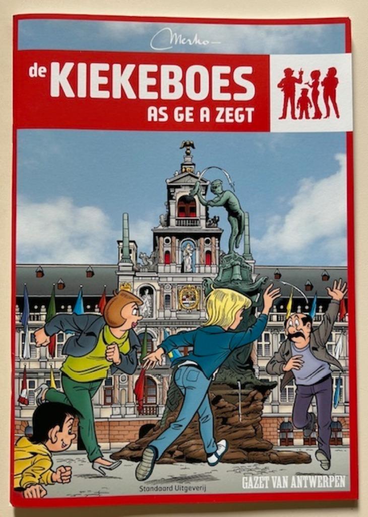 DE KIEKEBOES - AS GE A ZEGT - MERHO - ALEX AGNEW DIALECT, Boeken, Stripverhalen, Zo goed als nieuw, Eén stripboek, Verzenden