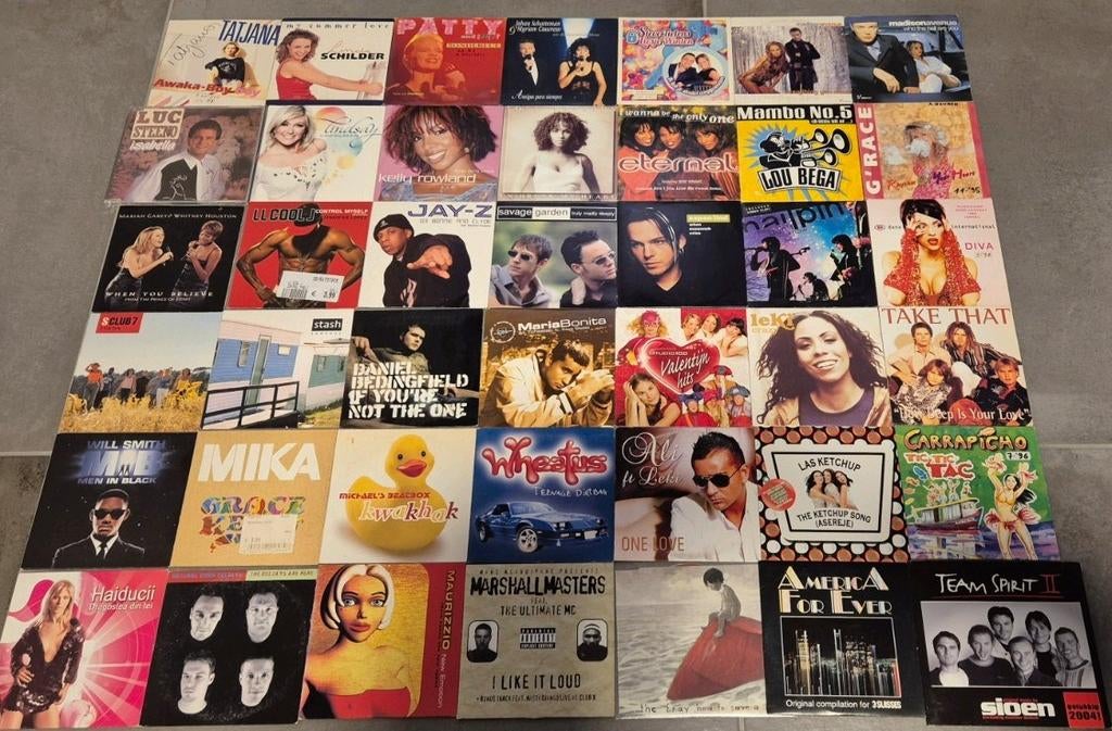 CD singles à 1 euro par pièce, CD & DVD, Enlèvement ou Envoi, Utilisé