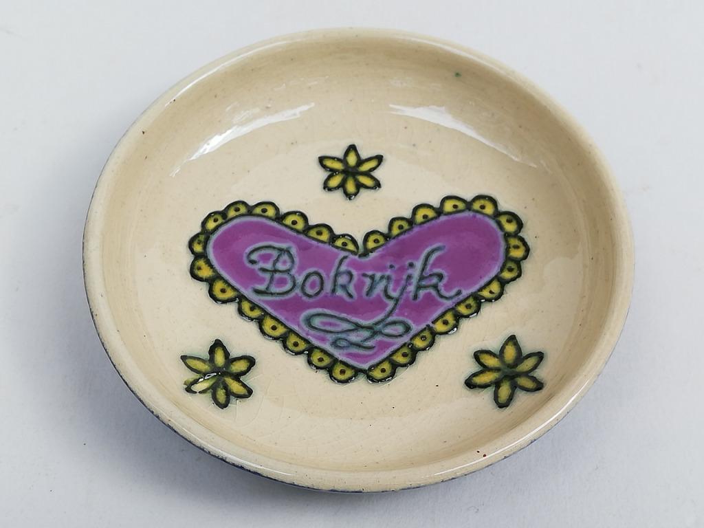 Mooi schaaltje in keramiek - Souvenir Bokrijk - Jozef Weyns, Antiek en Kunst, Ophalen of Verzenden