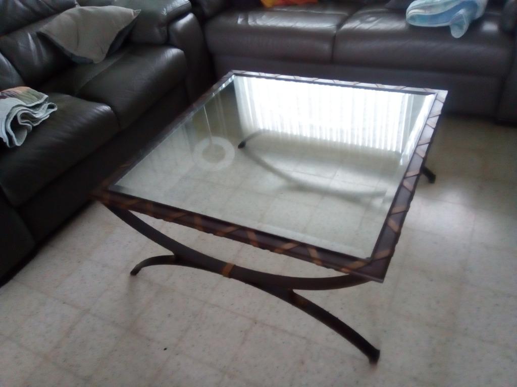 table de salon, Moins de 50 cm, Verre, 50 à 100 cm, Carré