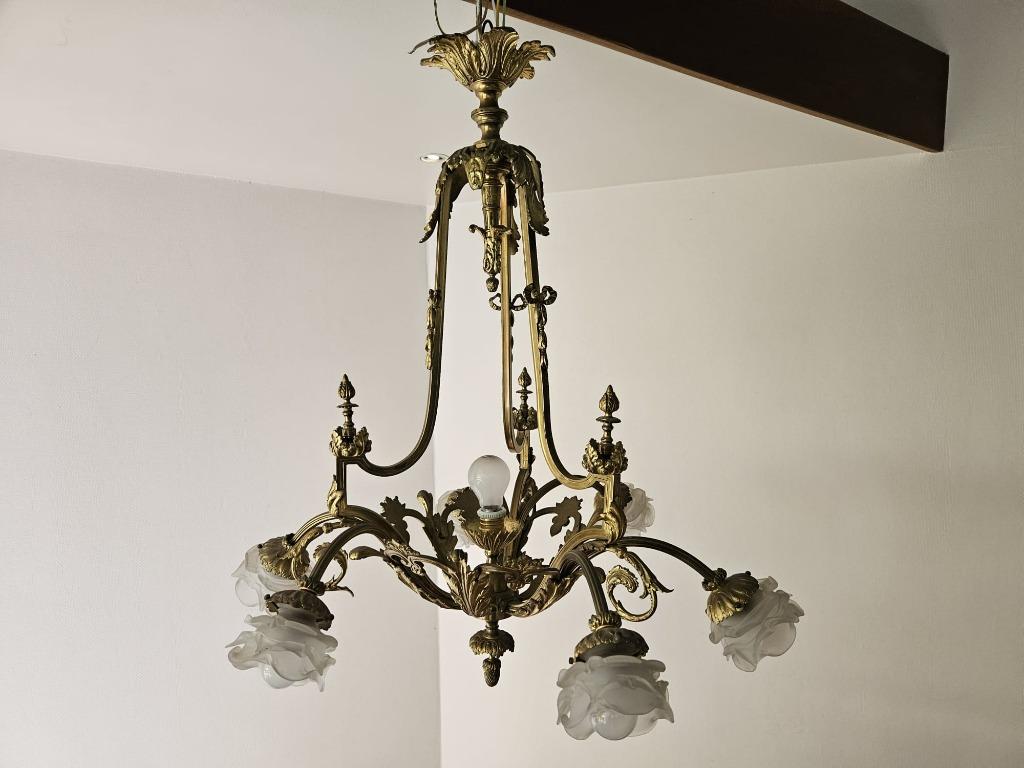 Lustre ancien, Enlèvement