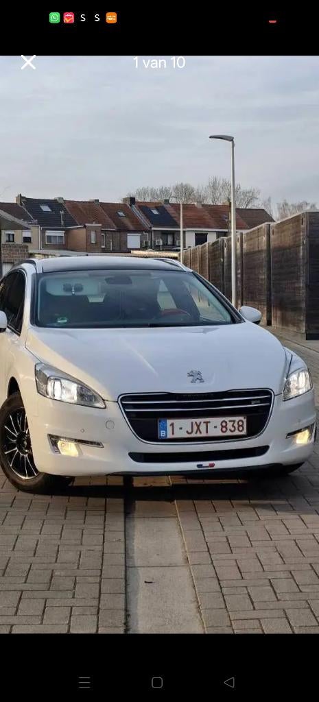 Peugeot 508 sw 2013.., Auto's, Voorwielaandrijving, Euro 5, Stof, Zwart