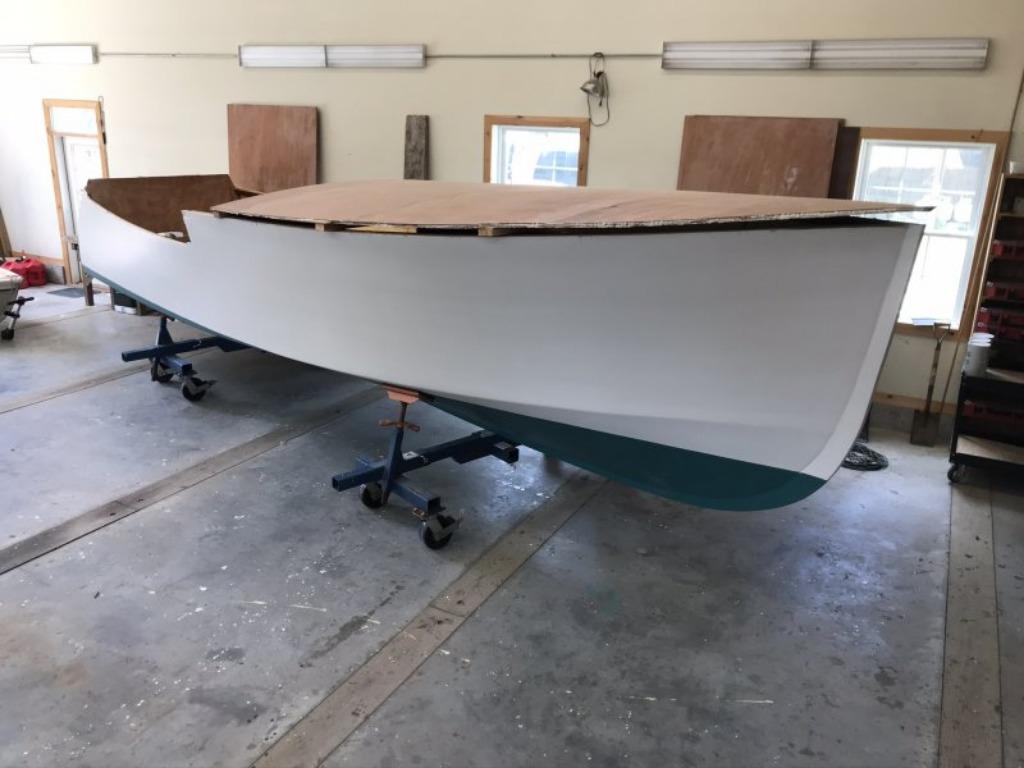 Power motor yachting, Wooden Boat, Ophalen, Nieuw, Glossy