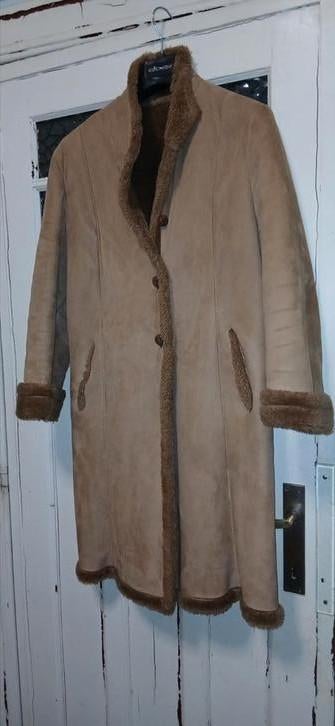 veste en daim, taille XL, Bignami, Enlèvement ou Envoi, Taille 46/48 (XL) ou plus grande, Beige
