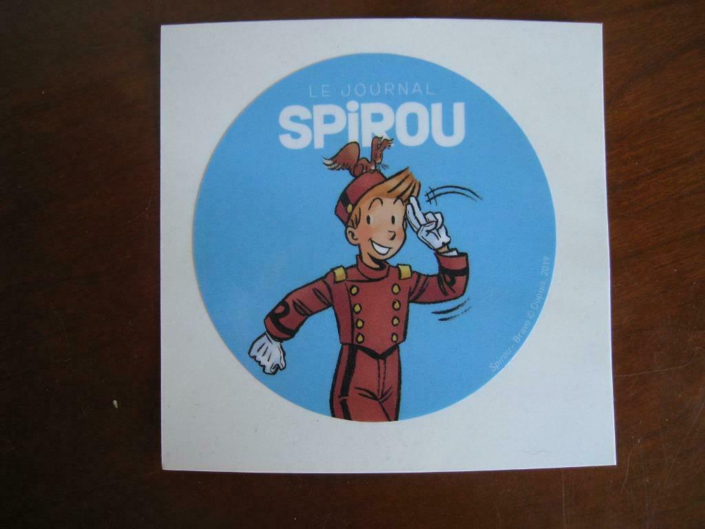sticker autocollant spirou emile bravo BD, Neuf, Une BD, Bravo, Envoi