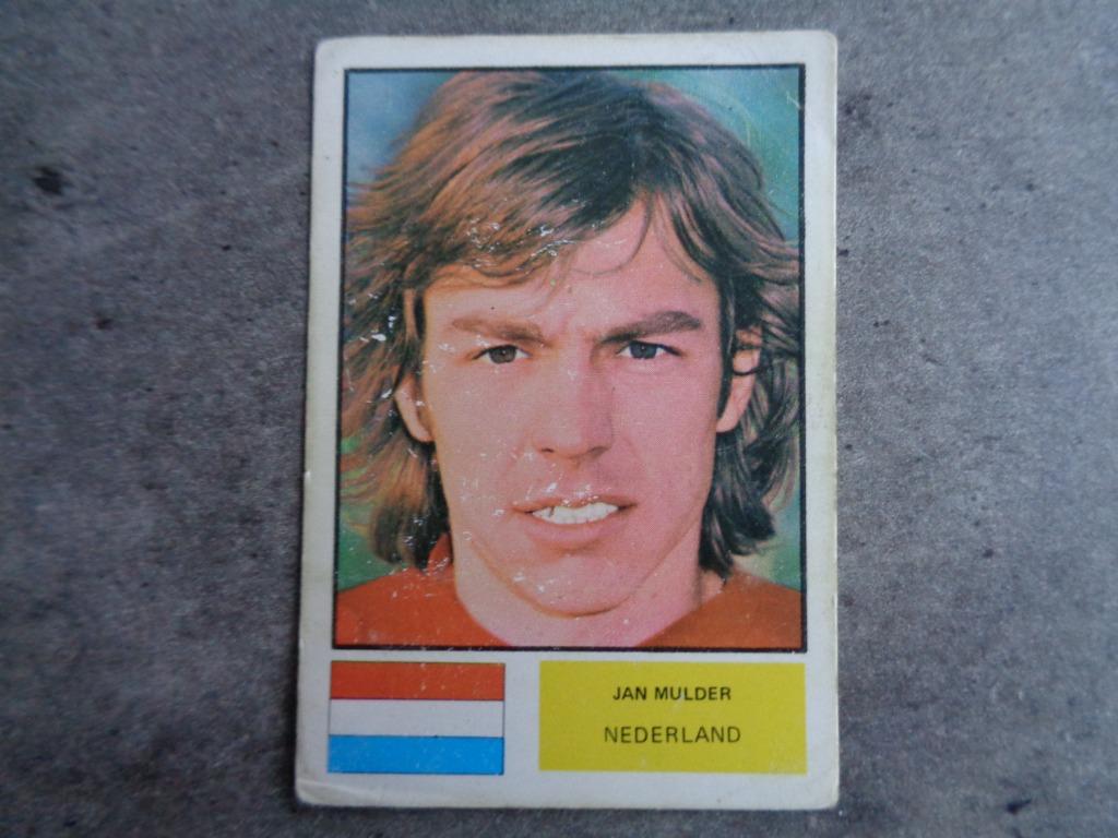 VOETBAL KAART Anderlecht Jan MULDER  WK MUNCHEN 1974, Verzenden