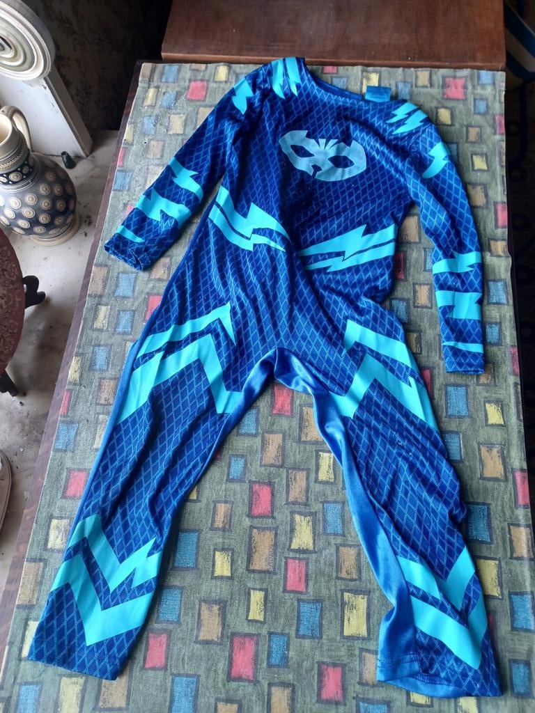 Carnaval kostuum voor kinderen met staart., Kinderen en Baby's, Ophalen of Verzenden, Zo goed als nieuw, Jongen of Meisje