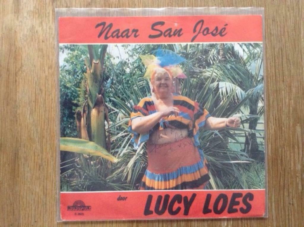 single lucy loes, Ophalen of Verzenden, 7 inch, Nederlandstalig, Single