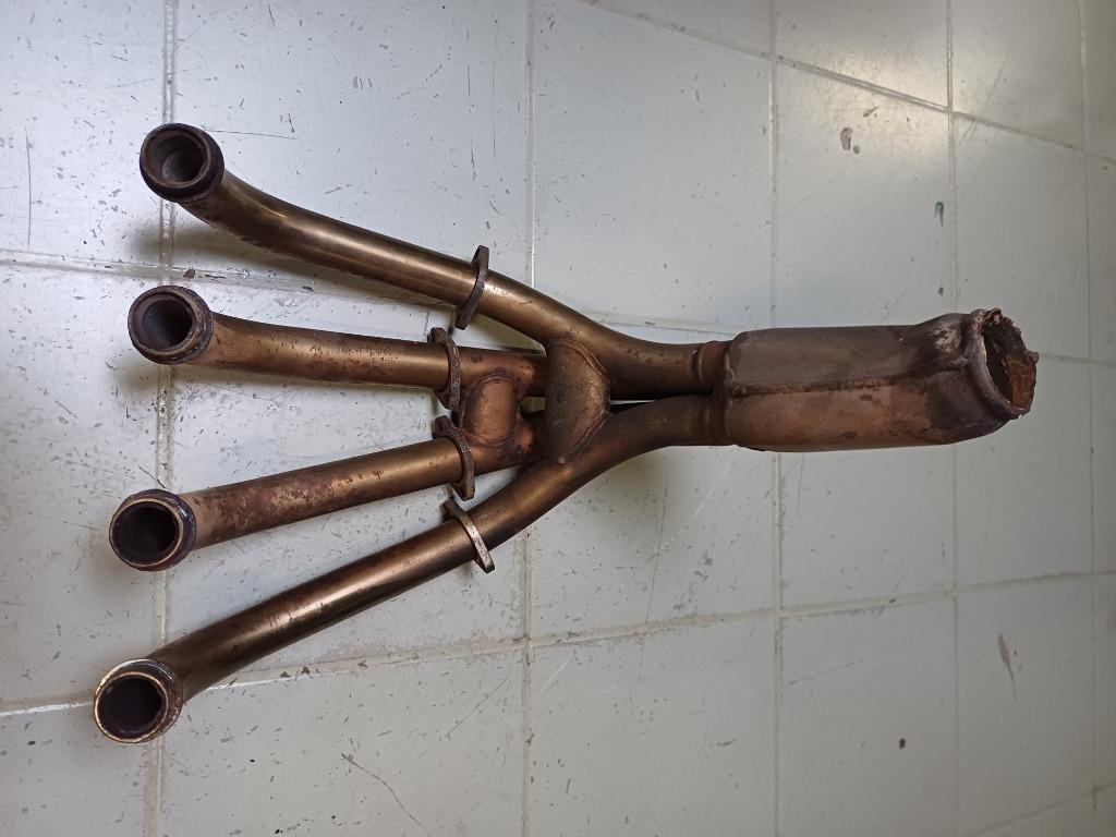 suzuki bandit 1200 model '96-'03 uitlaat collector afgebroke, Motoren, Ophalen of Verzenden, Gebruikt