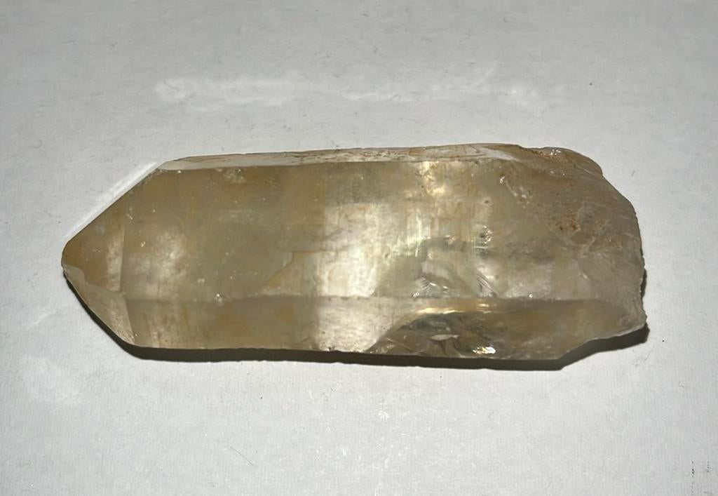 Citrien - 43gram - 63mm x 24mm, Verzamelen, Mineralen en Fossielen, Ophalen of Verzenden