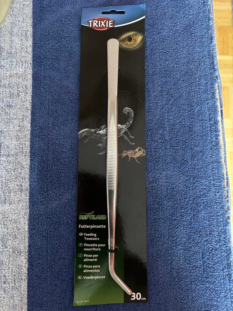 Trixie Reptiland Voederpincet 30cm NIEUW, Dieren en Toebehoren, Ophalen of Verzenden, Nieuw