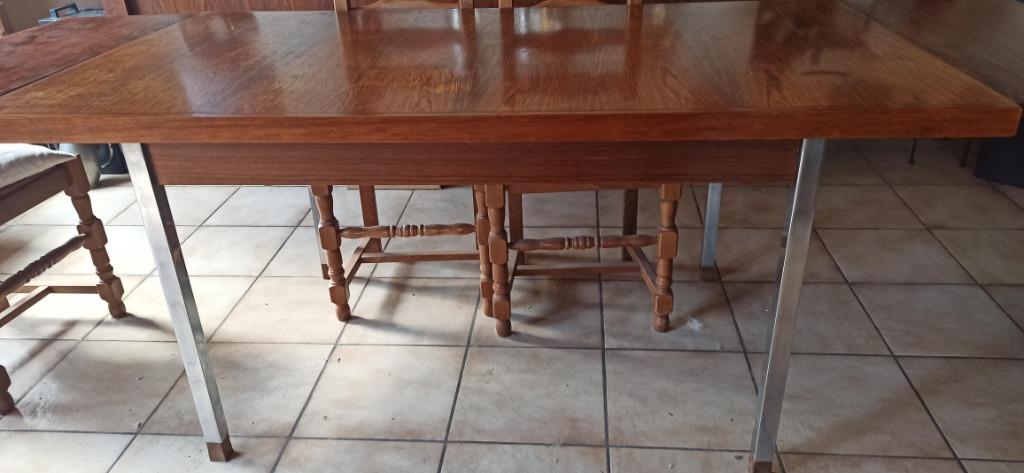 table palissandre vintage 1965, Enlèvement
