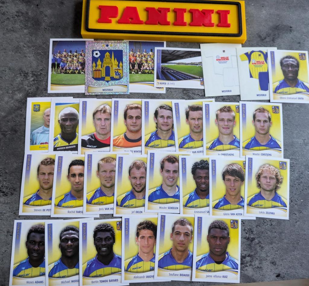 LOT DE 29 AUTOCOLLANTS PANINI FOOTBALL 2010 : WESTERLO, Envoi, Neuf