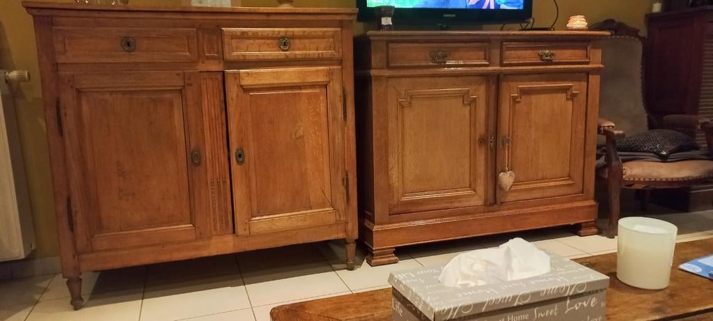 Meuble en chêne, 25 à 50 cm, Comme neuf, 100 à 150 cm, Enlèvement