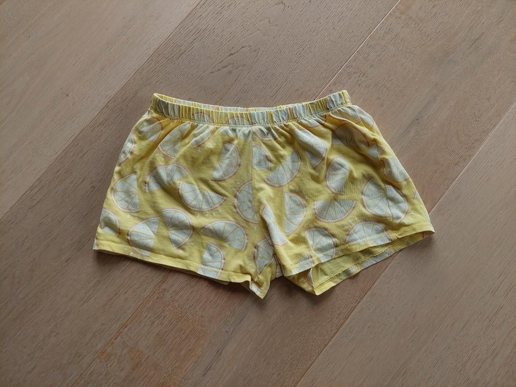 Pyjama short Zara - citroentjes - maat 130 - 8 a 9 jaar, Kinderen en Baby's, Kinderkleding | Maat 128, Nacht- of Onderkleding