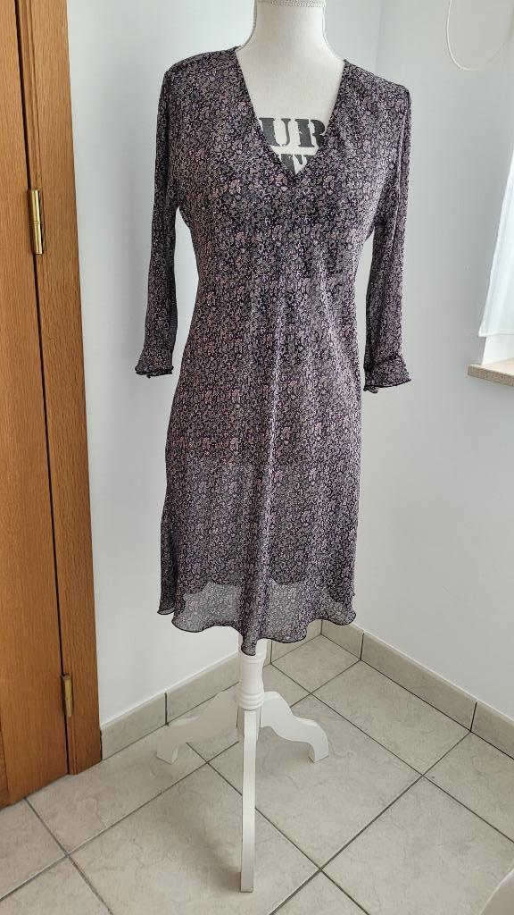Robe en voile dame taille M, Enlèvement ou Envoi, Comme neuf, Taille 38/40 (M), Brun