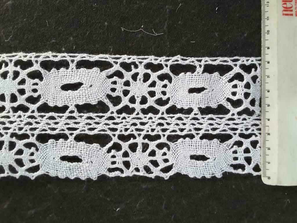 kant - witte guipure 8,5 cm 100% katoen D8522, Hobby en Vrije tijd, Kantklossen, Ophalen of Verzenden, Nieuw, Overige typen