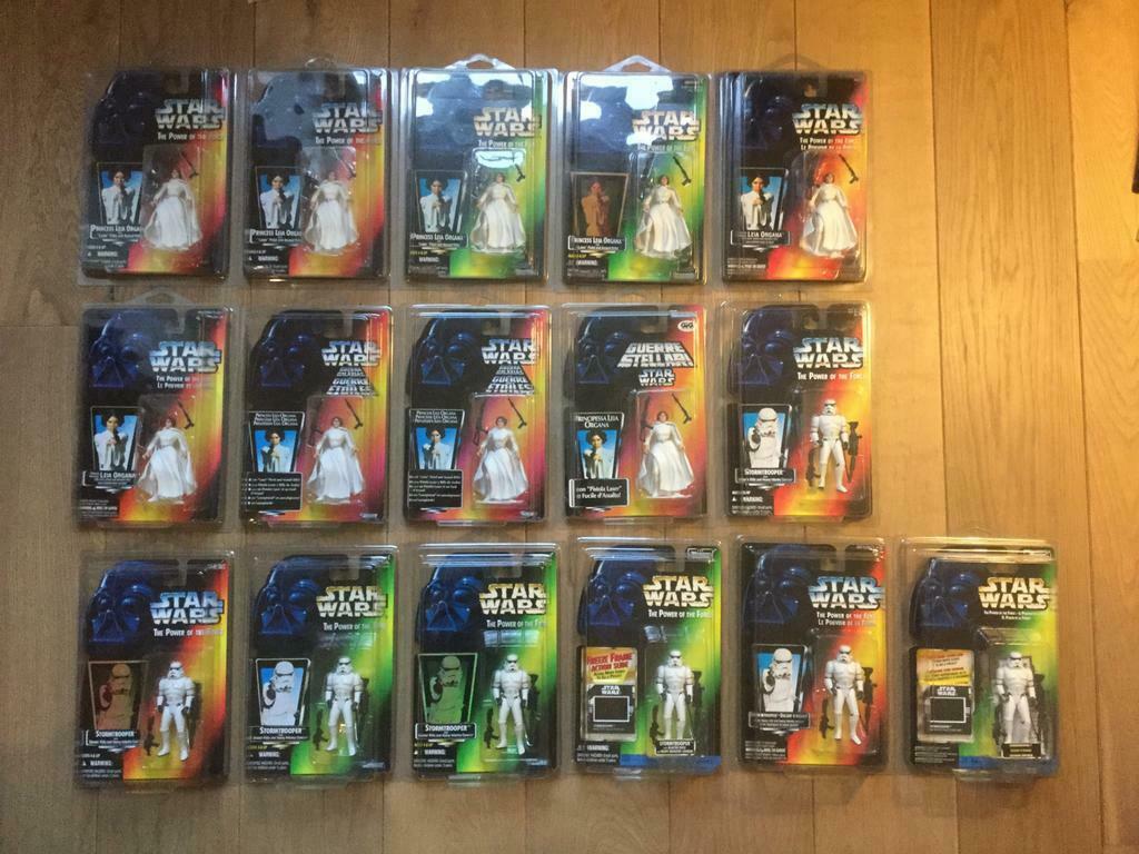 Star wars POTF2 Princess Leia - Stormtrooper NEUF, Collections, Neuf, Figurine