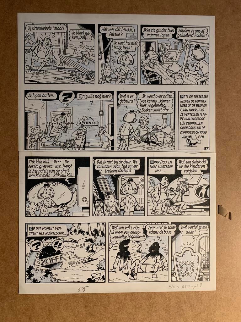 Merho originele pagina Pats nr 5 1976, Ophalen