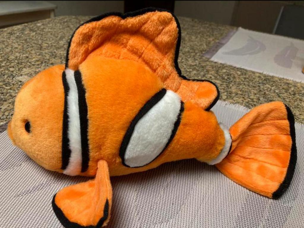 Knuffel Nemo vis L 31 cm heel goede staat, Ophalen of Verzenden, Zo goed als nieuw