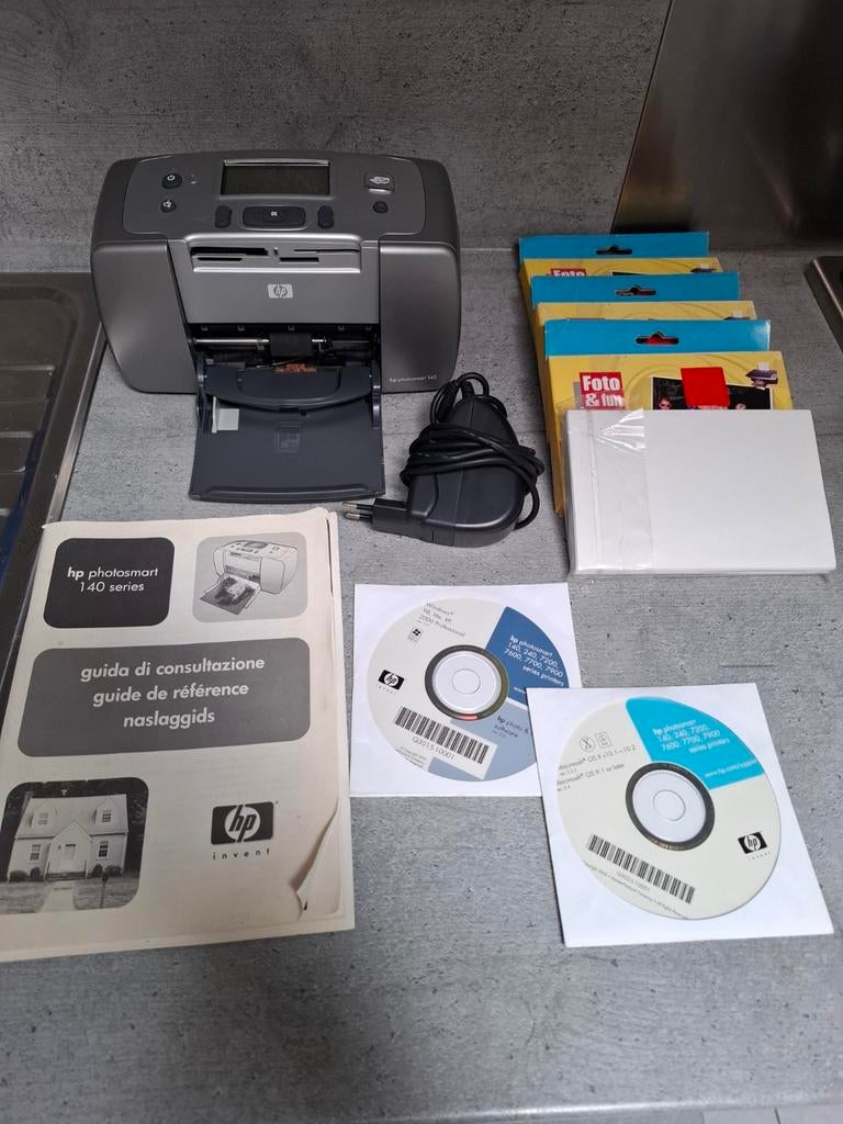 Fotoprinter HP photosmart 140 series, Ophalen of Verzenden, Gebruikt