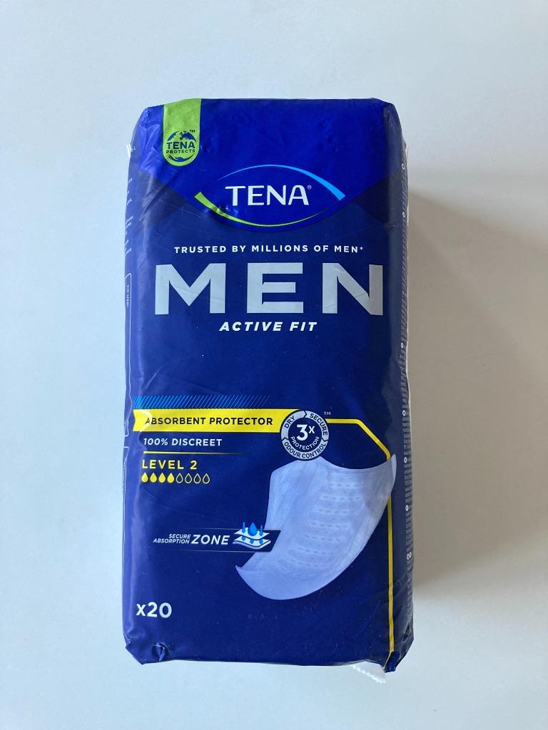 TENA Men Active Fit Level 2 - 20 stuks, Diversen, Ophalen of Verzenden, Nieuw