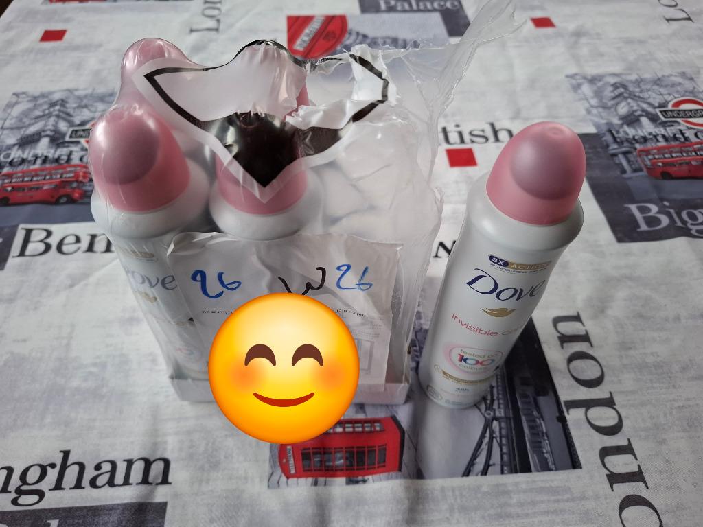 Lot de 5 déodorants Dove, Enlèvement ou Envoi, Neuf, Déodorant ou Spray corporel