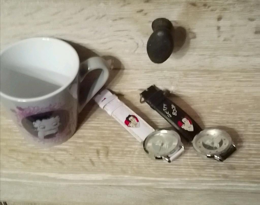 Betty boop cup en watch, Ophalen of Verzenden, Zo goed als nieuw