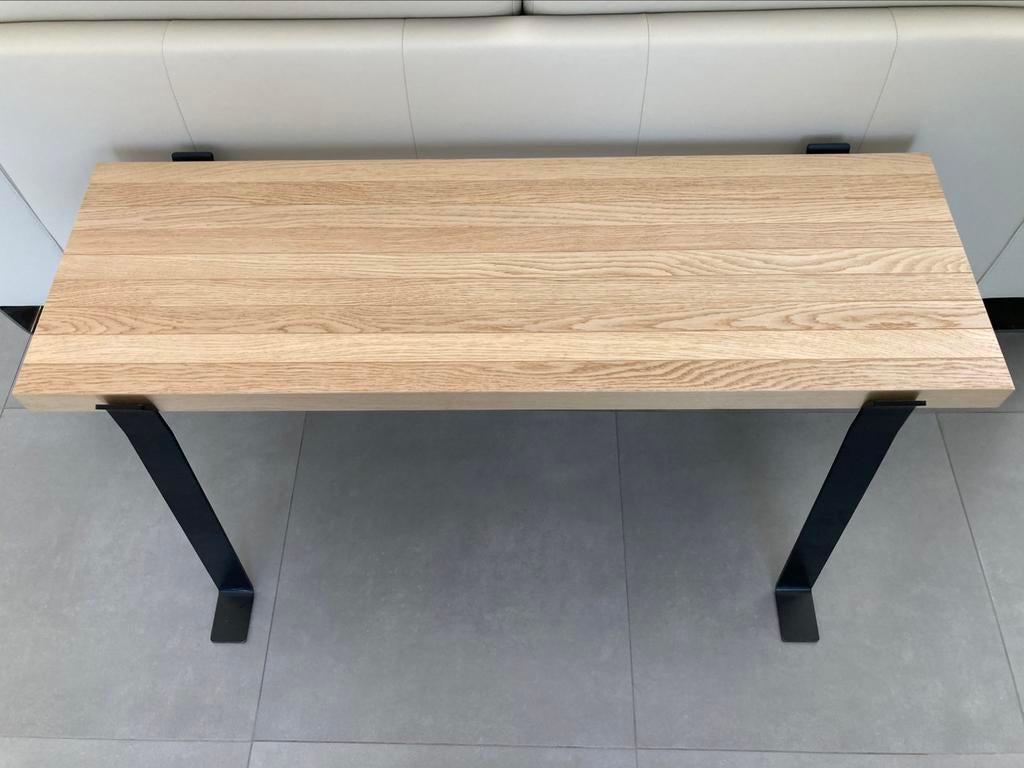 Tafel/bank in hout, Nieuw, Hout