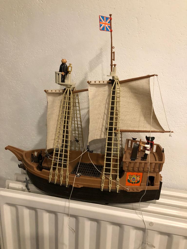 Bateau pirate Playmobil, Enlèvement, Comme neuf