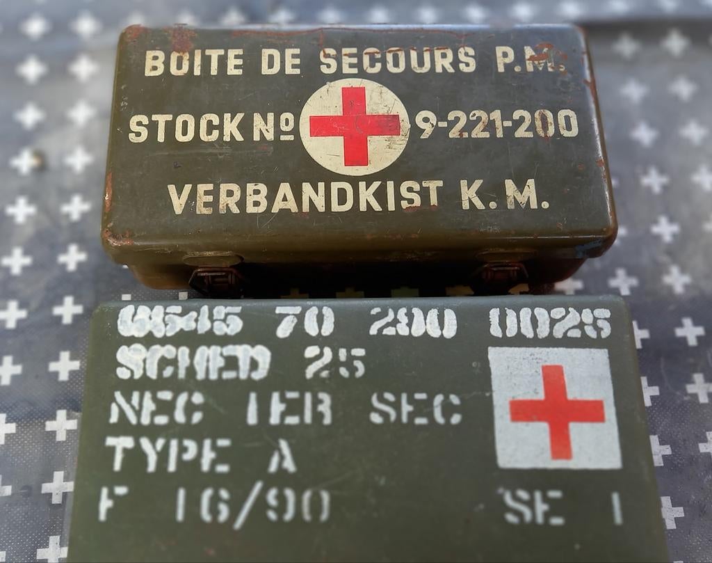 ABL verbandkisten + extra, Verzamelen, Militaria | Algemeen, Ophalen of Verzenden