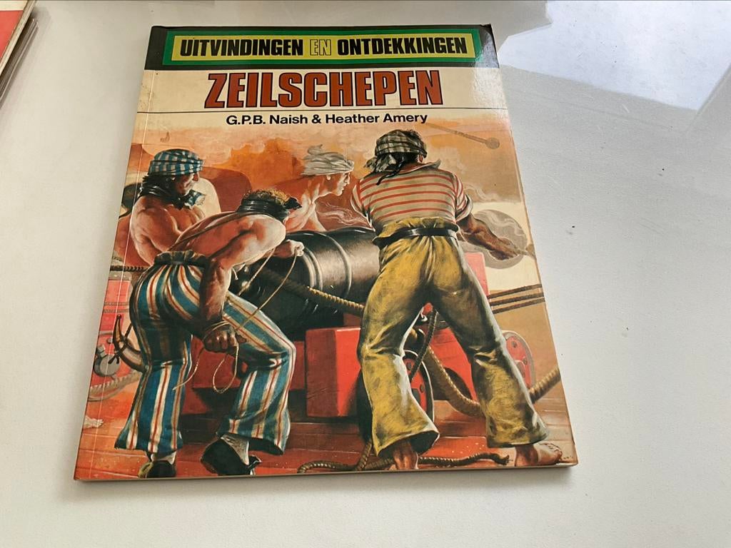 Strip Uitvindingen en Ontdekkingen Zeilschepen, Ophalen of Verzenden, Zo goed als nieuw