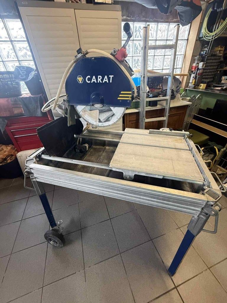 CARAT T-3510 2200W zaag + 4 zaagbladen €740 inclusief ! !, Doe-het-zelf en Bouw, Gereedschap | Zaagmachines, Gebruikt, Overige typen