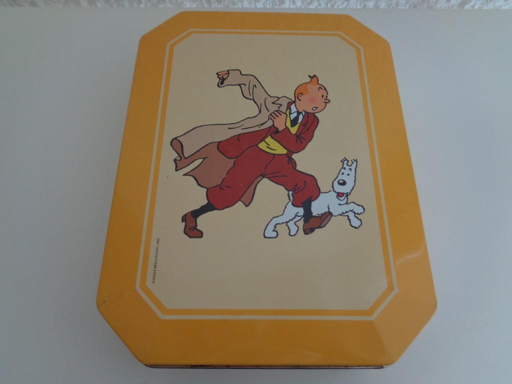 Boîte Métal. "Tintin et Milou". 2002., Enlèvement ou Envoi, Utilisé, Autre, Autres marques