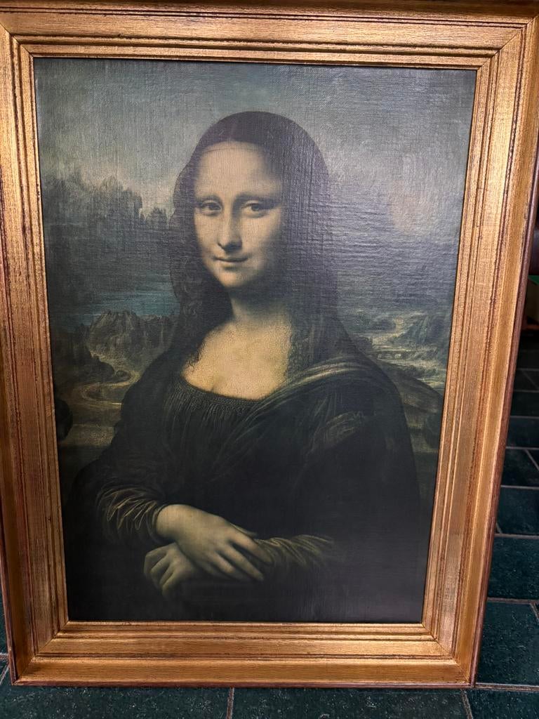 Mona Lisa encadrée, Enlèvement