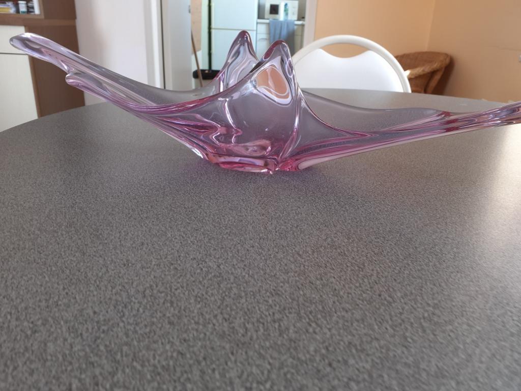 Fruitschaal - 60 cm lang, Ophalen, Schaal, Ovaal, Glas