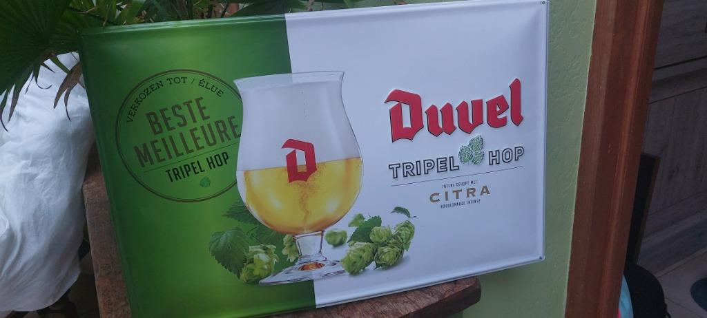 Groot reclamebord Duvel, Ophalen of Verzenden, Nieuw, Reclamebord, Plaat of Schild, Duvel