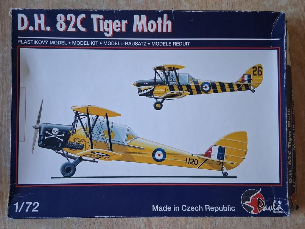 D.H. 82C Tiger Moth, Pavla Models 1/72, Neuf, Autres marques, Enlèvement ou Envoi, 1:72 à 1:144