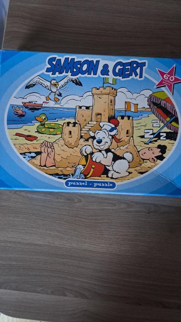 Samson en Gert puzzel 60 stuks van Studio 100, Enlèvement ou Envoi, Plus de 50 pièces, Utilisé, 6 ans ou plus
