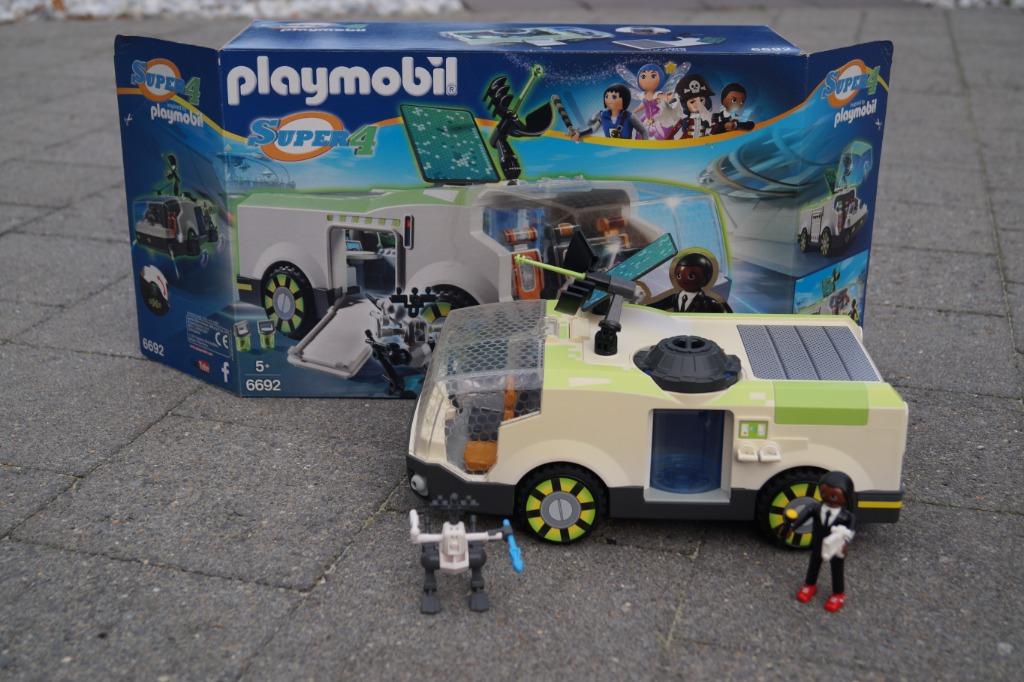 playmobil super 4 kameleon 6692, Ophalen of Verzenden, Gebruikt
