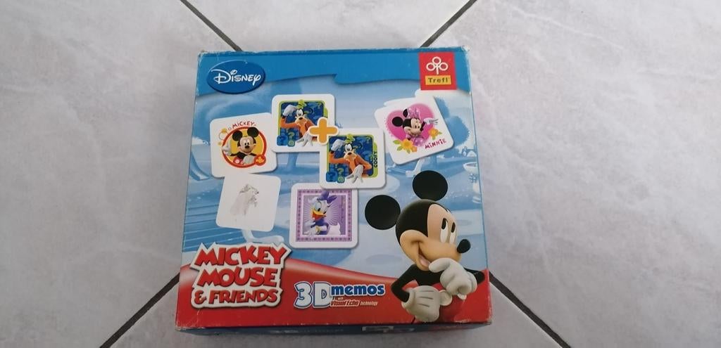Memo Mickey mouse, Hobby en Vrije tijd, Ophalen of Verzenden