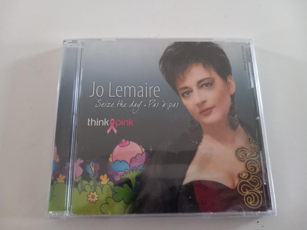 *nieuw* CD Jo Lemaire Seize the day Pop Chanson Think Pink, Cd's en Dvd's, Ophalen of Verzenden, Nieuw in verpakking