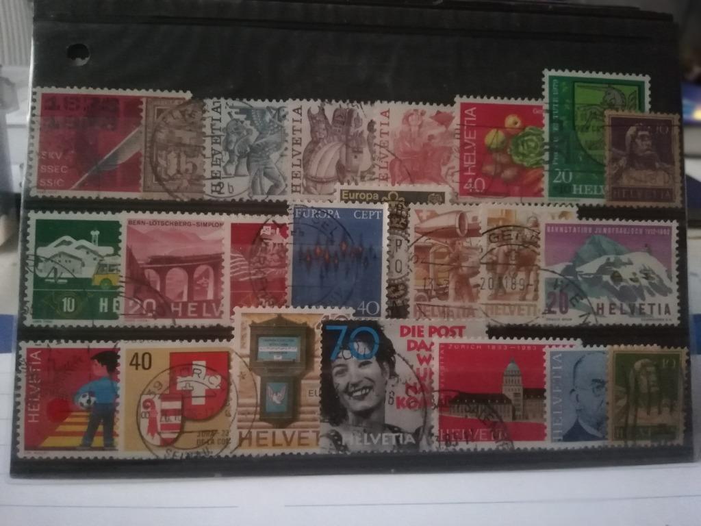 lot de timbres oblitérés de Suisse, Timbres & Monnaies, Enlèvement ou Envoi, Affranchi