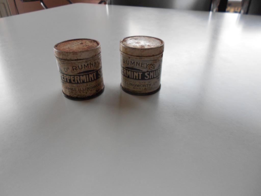 snuifdoosjes Peppermint snuff, Ophalen of Verzenden